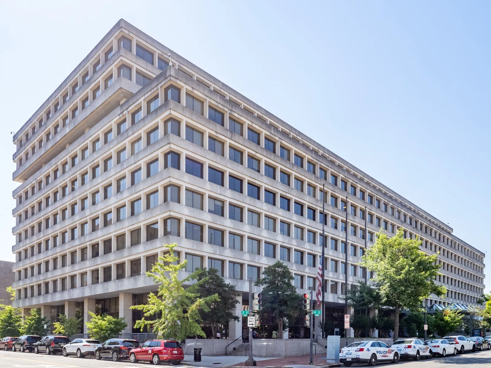 One Judiciary Square, a large DC government office building at 441 4th Street NW, home to the Department of Health Care Finance