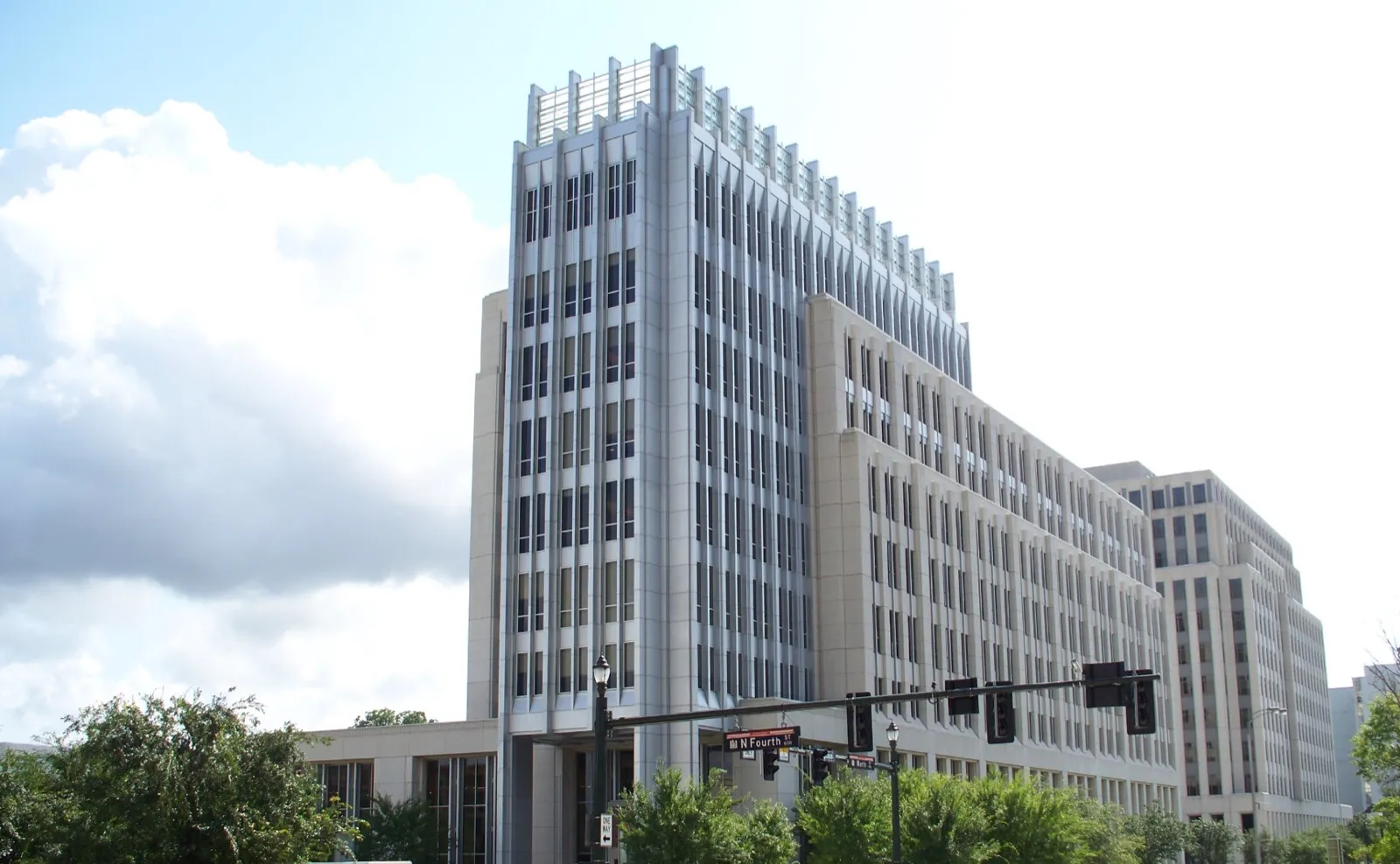 The Bienville Building on North Fourth Street in Baton Rouge, headquarters of the Louisiana Department of Health